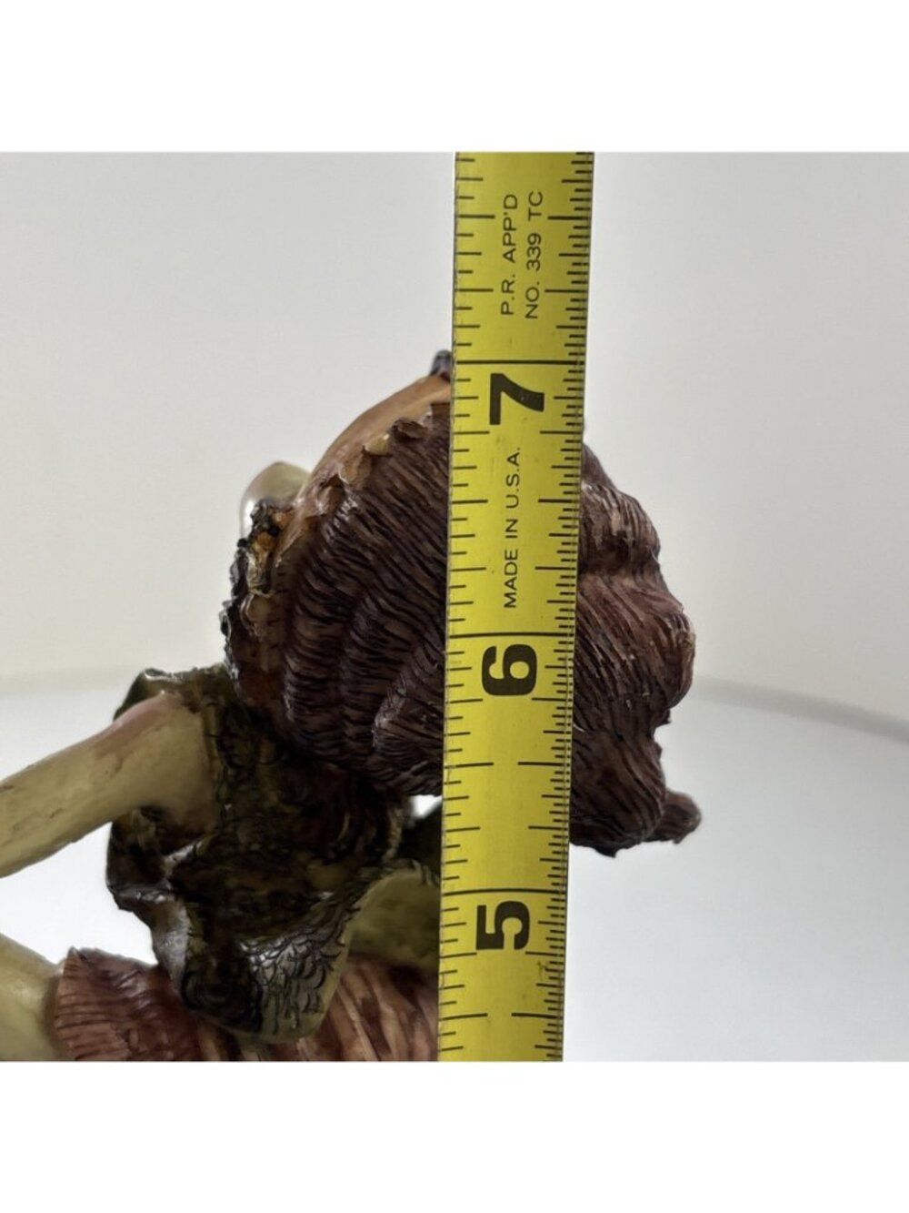 Fairy Garden Statue Resin 7” Pixie Elf Terrarium Gnome Imp Garden riding Snail - Picture 7 of 8